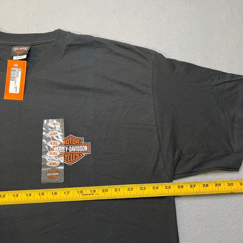 Harley-Davidson High Country Frederick Colorado T-Shirt Mens 2XL Black 2013 Y2K - Picture 5 of 9